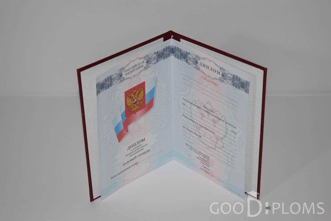 Диплом Техникума с Отличием  в период c 2008 по 2010 год - Одессу
